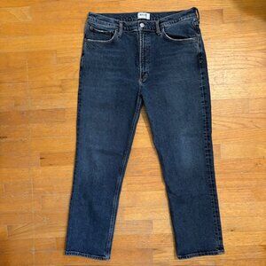 Agolde Wilder Mid Rise Straight Leg Jeans Women's Size 31